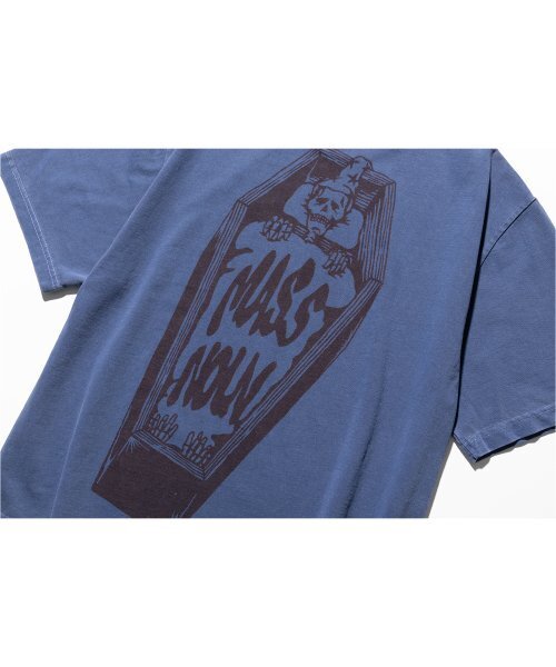 MASSNOUN(マスノウン)の「コフィンベッド ピグメント オーバーサイズ 半袖Tシャツ MSHTS001-BL(Tシャツ/カットソー・レディース・その他・LARGE/X-LARGE/SMALL/MEDIUM)」の4枚目の写真
