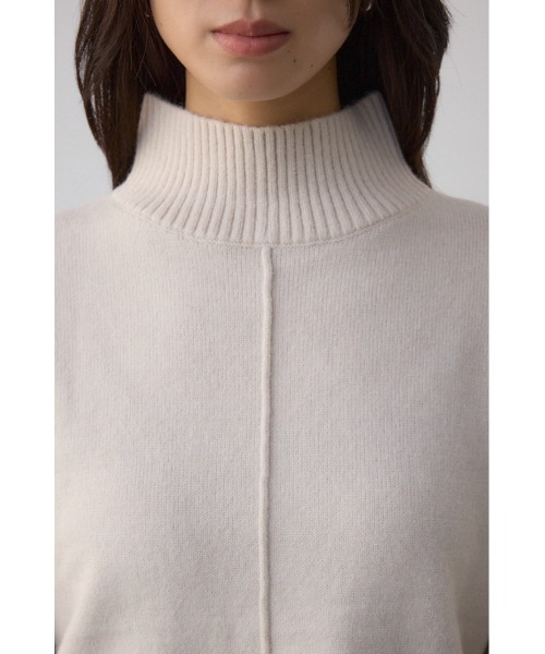 AZUL by moussy（アズールバイマウジー）の「アソートカラーハイネックニットトップス（ニット/セーター・レディース・ブルー/杢グレー/アイボリー/ブラック/レッド・FREE）」の13枚目の写真