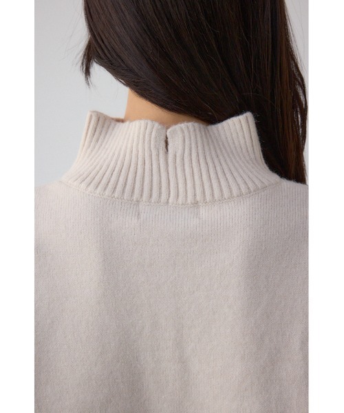 AZUL by moussy（アズールバイマウジー）の「アソートカラーハイネックニットトップス（ニット/セーター・レディース・ブルー/杢グレー/アイボリー/ブラック/レッド・FREE）」の14枚目の写真
