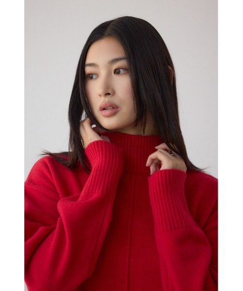 セール】アソートカラーハイネックニットトップス（ニット/セーター