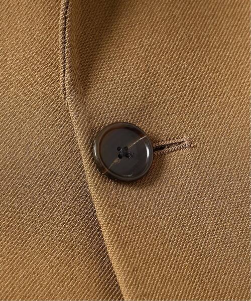 EDIFICE(エディフィス)の「ウール ギャバジン チェスター コート(チェスターコート・メンズ・ブラック/ベージュ・42/44/46/48/50/52)」の5枚目の写真