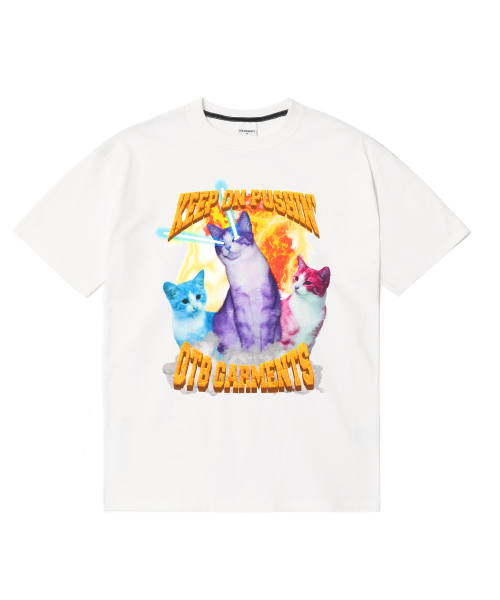 QT8 GARMENTS(キューティーエイトガーメント)の「RG Wild Cat Tee (Ivory)(Tシャツ/カットソー・レディース・その他・MEDIUM/SMALL/X-LARGE/LARGE)」の2枚目の写真