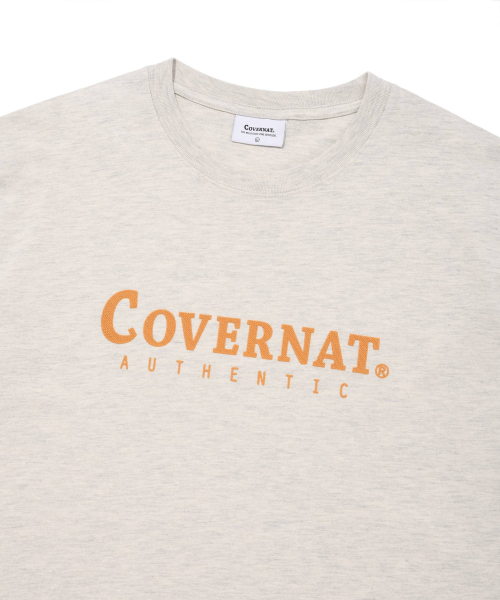 COVERNAT(カバーナット)の「アセンティックロゴTシャツオートミール(Tシャツ/カットソー・レディース・その他・SMALL/X-LARGE/LARGE/MEDIUM/XX-LARGE)」の3枚目の写真