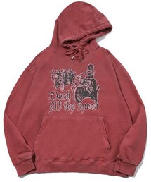 IFYOUWANT（イフユーウォント）の「DASH pigment HOOD vintage pink（パーカー）」