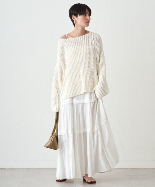 LOUNGEDRESS（ラウンジドレス）の「サテンティアードキャミワンピース