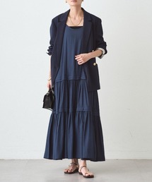 LOUNGEDRESS | サテンティアードキャミワンピース(ワンピース)