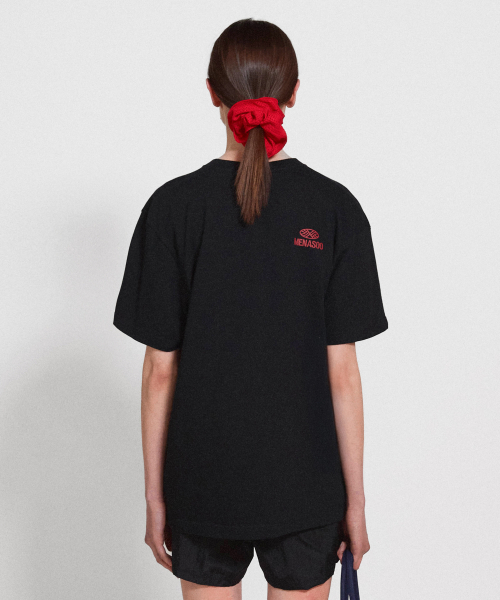 MENASOO（ミナス）の「Right Track T Shirt_Black（Tシャツ/カットソー・レディース・ブラック・1/2/3）」の4枚目の写真