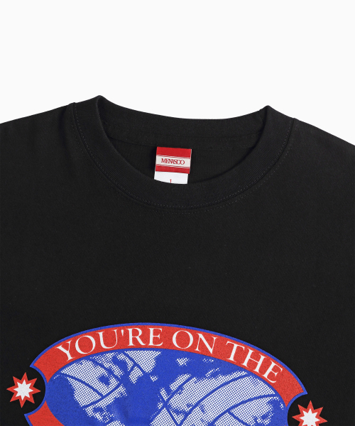 MENASOO（ミナス）の「Right Track T Shirt_Black（Tシャツ/カットソー・レディース・ブラック・1/2/3）」の8枚目の写真