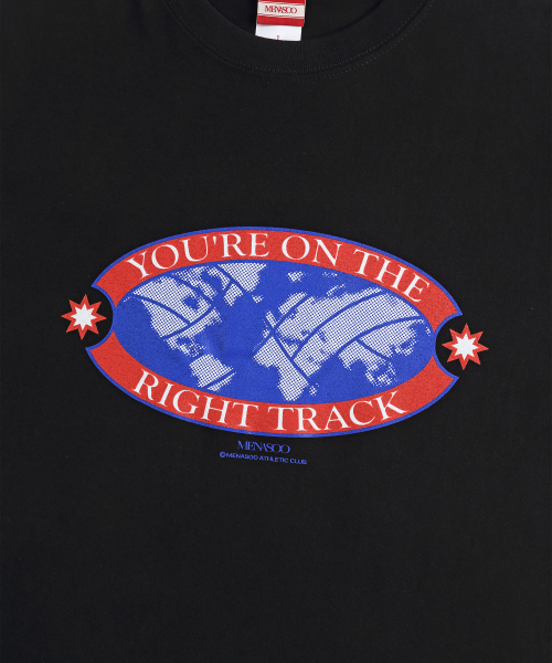 MENASOO（ミナス）の「Right Track T Shirt_Black（Tシャツ/カットソー・レディース・ブラック・1/2/3）」の9枚目の写真
