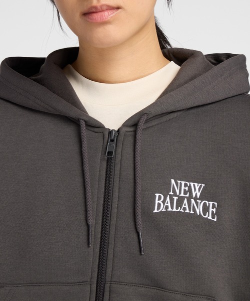 NEW BALANCE(ニューバランス)の「リニアヘリテージフリースフルジップ(ブルゾン・レディース・スミクロ/ライトパープル・SMALL/MEDIUM/LARGE/X-LARGE)」の5枚目の写真