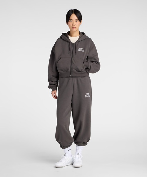 NEW BALANCE(ニューバランス)の「リニアヘリテージフリースフルジップ(ブルゾン・レディース・スミクロ/ライトパープル・SMALL/MEDIUM/LARGE/X-LARGE)」の9枚目の写真