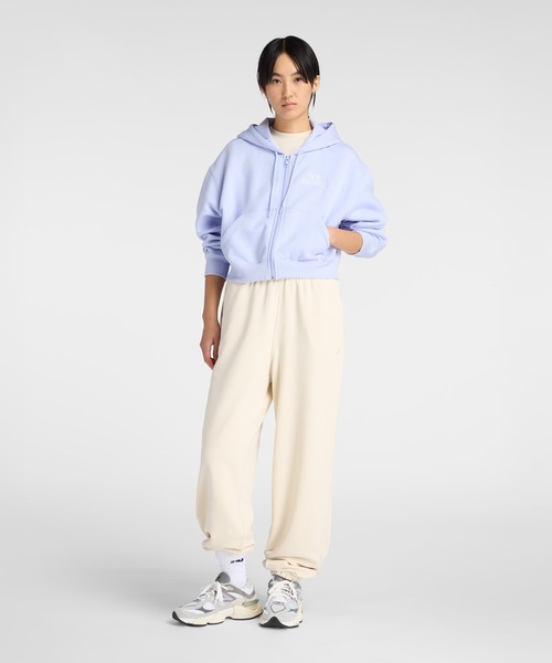 NEW BALANCE(ニューバランス)の「リニアヘリテージフリースフルジップ(ブルゾン・レディース・スミクロ/ライトパープル・SMALL/MEDIUM/LARGE/X-LARGE)」の16枚目の写真