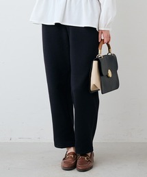 IEDIT | ＩＥＤＩＴ　光を熱に変えてあったか快適　スラっとぬく伸び光吸収発熱テーバードパンツ(スラックス)