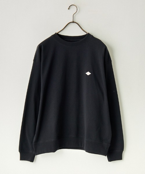 DANTON（ダントン）の「[DANTON/ダントン] ワンポイントロゴ スウェットライクロンT（Tシャツ/カットソー・レディース・ネイビー/ブラック/ホワイト/ホワイト系/アイボリー・XL/L/M）」の8枚目の写真