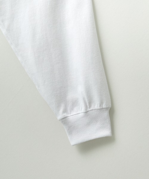 DANTON（ダントン）の「[DANTON/ダントン] ワンポイントロゴ スウェットライクロンT（Tシャツ/カットソー・レディース・ネイビー/ブラック/ホワイト/ホワイト系/アイボリー・XL/L/M）」の13枚目の写真