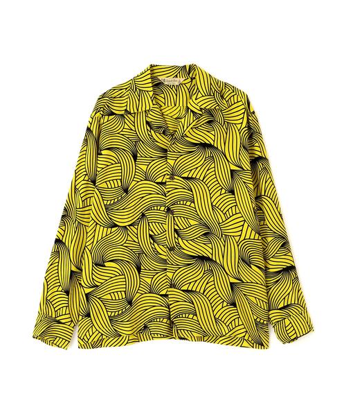 schott(ショット)の「Schott/ショット/BANANA RAYON SHIRT/バナナ レーヨンシャツ(シャツ/ブラウス・メンズ・イエロー・M/L/XL/2XL)」の11枚目の写真