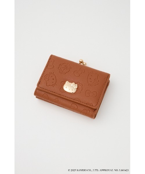RODEO CROWNS WIDE BOWL（ロデオクラウンズワイドボウル）の「(サンリオキャラクターズ) KITTY ウォレット（財布・レディース・レッド/キャメル・FREE）」の2枚目の写真