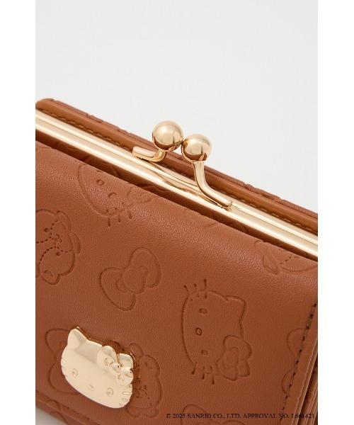 RODEO CROWNS WIDE BOWL（ロデオクラウンズワイドボウル）の「(サンリオキャラクターズ) KITTY ウォレット（財布・レディース・レッド/キャメル・FREE）」の7枚目の写真
