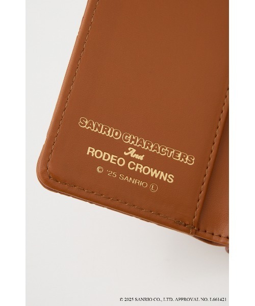 RODEO CROWNS WIDE BOWL（ロデオクラウンズワイドボウル）の「(サンリオキャラクターズ) KITTY ウォレット（財布・レディース・レッド/キャメル・FREE）」の9枚目の写真