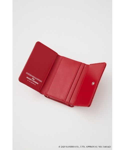 RODEO CROWNS WIDE BOWL（ロデオクラウンズワイドボウル）の「(サンリオキャラクターズ) KITTY ウォレット（財布・レディース・レッド/キャメル・FREE）」の17枚目の写真