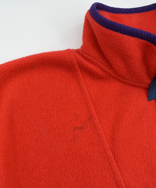 GAP（ギャップ）の「【USED】90’s GAP ハーフジップ フリースプルオーバー（その他トップス・メンズ・レッド・LARGE）」の3枚目の写真