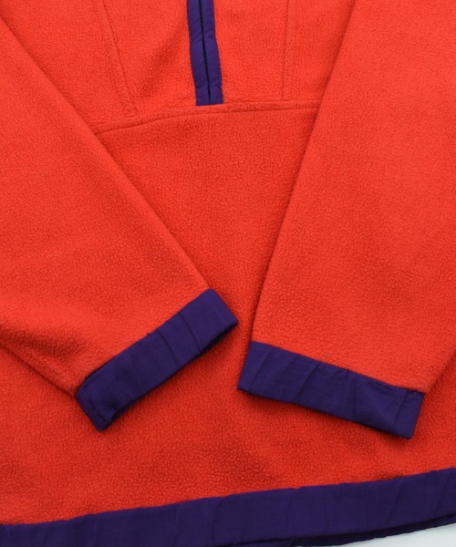 GAP（ギャップ）の「【USED】90’s GAP ハーフジップ フリースプルオーバー（その他トップス・メンズ・レッド・LARGE）」の4枚目の写真