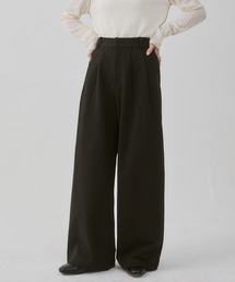 hunch（ハンチ）の「裏毛 スウェットタックパンツ（スウェットパンツ）」