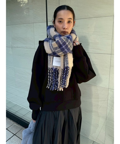 emmi(エミ)の「ダンボールフーディ×スカートセット(ワンピース・レディース・ホワイト/ライトグレー/ブラック・0/1)」の11枚目の写真