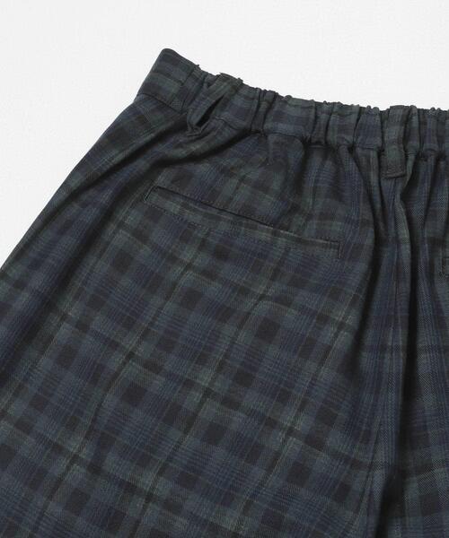 SENSE OF PLACE by URBAN RESEARCH（センスオブプレイスバイアーバンリサーチ）の「チェックバレルレッグワイドパンツ（その他パンツ・メンズ・ネイビー/ブラウン・MEDIUM/LARGE）」の15枚目の写真