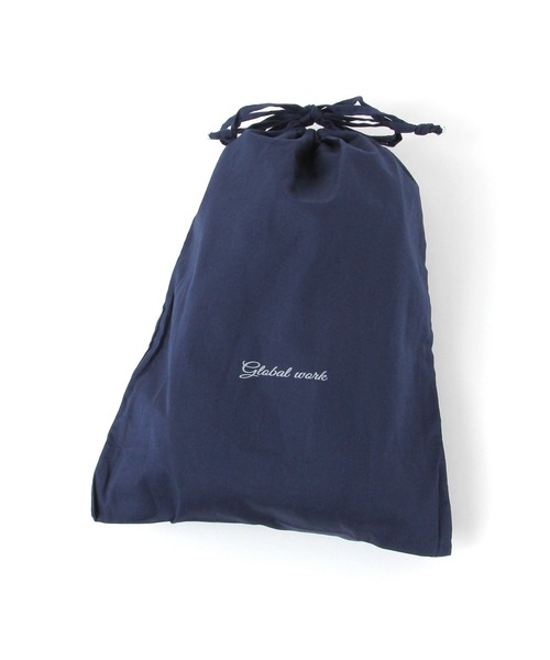 GLOBAL WORK（グローバルワーク）の「巾着付きオケージョンスリッパ/633595（その他シューズ・レディース・ブラック/ネイビー・MEDIUM/LARGE）」の18枚目の写真