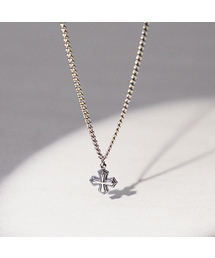 JBANS CLASSIC（ジェイバンスクラシック）の「アンティークレギュラークロスペンダントベーシックネックレス (C2501-AN834_SV)（ネックレス）」