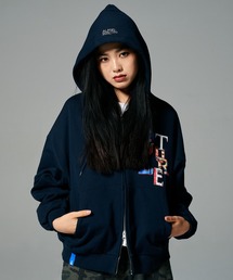 ALAND | 【UNISEX】ALAND／アソートプリントパーカー（ウラケ）(パーカー)