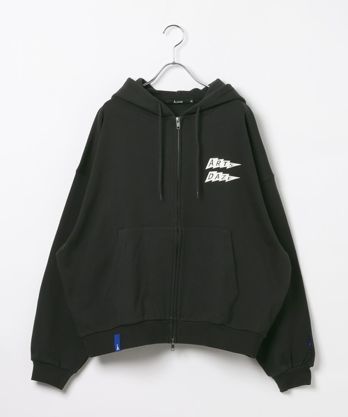 ALAND（エーランド）の「【UNISEX】ALAND／アソートプリントパーカー（ウラケ）（パーカー・レディース・グレー/イエロー/ネイビー/ブラック・MEDIUM/LARGE）」の5枚目の写真