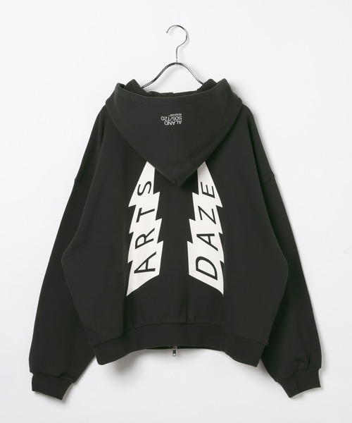 ALAND（エーランド）の「【UNISEX】ALAND／アソートプリントパーカー（ウラケ）（パーカー・レディース・グレー/イエロー/ネイビー/ブラック・MEDIUM/LARGE）」の7枚目の写真