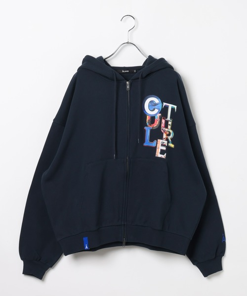 ALAND（エーランド）の「【UNISEX】ALAND／アソートプリントパーカー（ウラケ）（パーカー・レディース・グレー/イエロー/ネイビー/ブラック・MEDIUM/LARGE）」の10枚目の写真