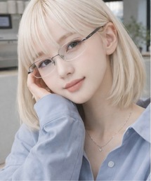 ARCHIVER（アーカイバ）の「【Sp】スクエアリムレス カラーレンズサングラス（サングラス）」