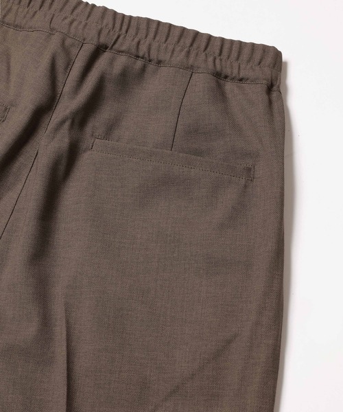 MR.OLIVE（ミスターオリーブ）の「POLYESTER HEMP  / RELAX TAPERED EASY PANT /M261117（スラックス・メンズ・ブラック/オリーブ・SMALL/MEDIUM/LARGE）」の10枚目の写真