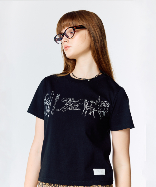 LARTIGENT(ラーティゼン)の「L15 PARTY T-SHIRT(BLACK)(Tシャツ/カットソー・レディース・その他・FREE)」の2枚目の写真
