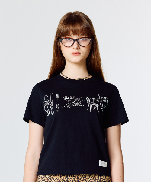 LARTIGENT(ラーティゼン)の「L15 PARTY T-SHIRT(BLACK)(Tシャツ/カットソー・レディース・その他・FREE)」の5枚目の写真