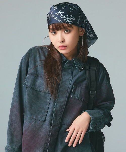 GRAFFITI SCARF（バンダナ/スカーフ）｜X-girl（エックスガール）の