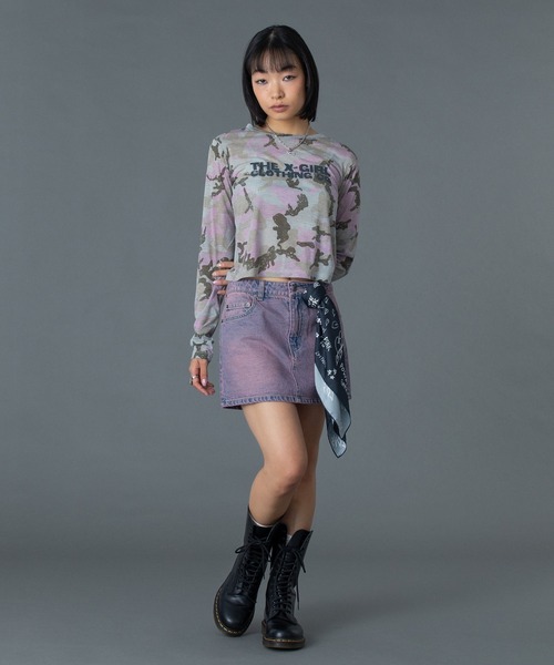 GRAFFITI SCARF（バンダナ/スカーフ）｜X-girl（エックスガール）の