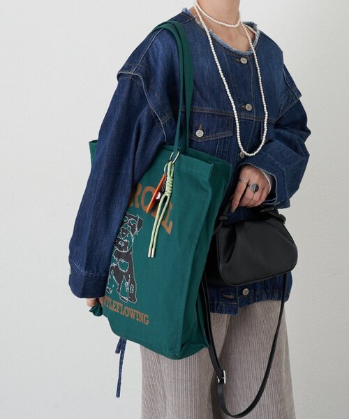 カラバリ豊富！A4サイズ収納可能！アソートロゴBAG（トートバッグ