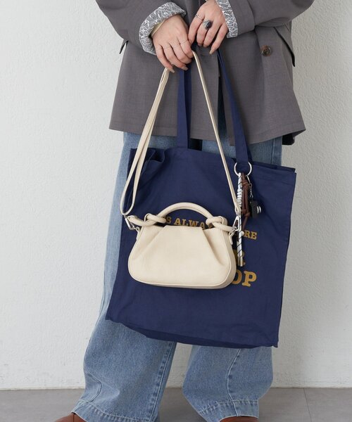 カラバリ豊富！A4サイズ収納可能！アソートロゴBAG（トートバッグ