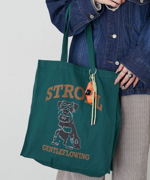 CIAOPANIC TYPY（チャオパニックティピー）の「:カラバリ豊富！A4サイズ収納可能！アソートロゴBAG（トートバッグ・レディース・グリーン/ピンク/ホワイト/ブラウン/ネイビー/オフホワイト・ONE SIZE）」の12枚目の写真