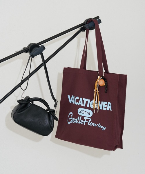 CIAOPANIC TYPY（チャオパニックティピー）の「:カラバリ豊富！A4サイズ収納可能！アソートロゴBAG（トートバッグ・レディース・グリーン/ピンク/ホワイト/ブラウン/ネイビー/オフホワイト・ONE SIZE）」の15枚目の写真