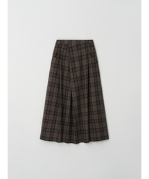 Moia | check flared skirt(スカート)