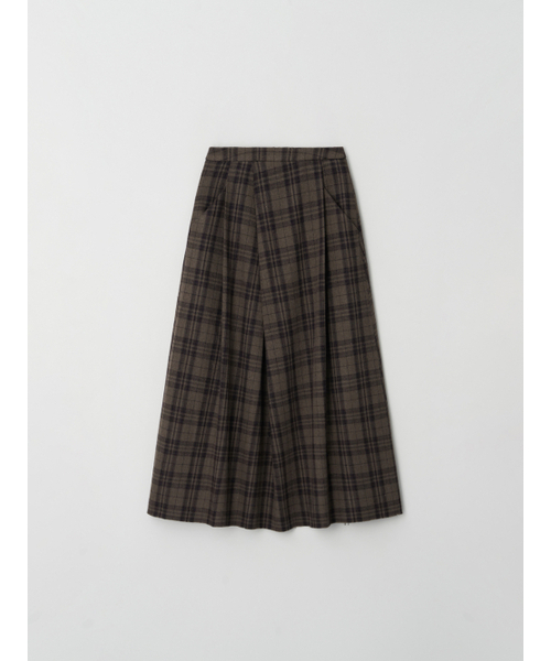 Moia(モイア)の「check flared skirt(スカート・レディース・その他・S/M)」の1枚目の写真