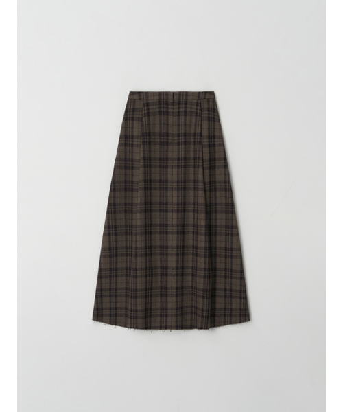 Moia(モイア)の「check flared skirt(スカート・レディース・その他・S/M)」の2枚目の写真