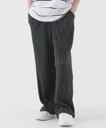 PIANER KIDS（ピアネールキッズ）の「セミワイドバンディングプリーツパンツ（カーキ）（スウェットパンツ）」