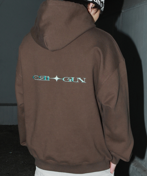 Essential Hoodie — коричневое худи